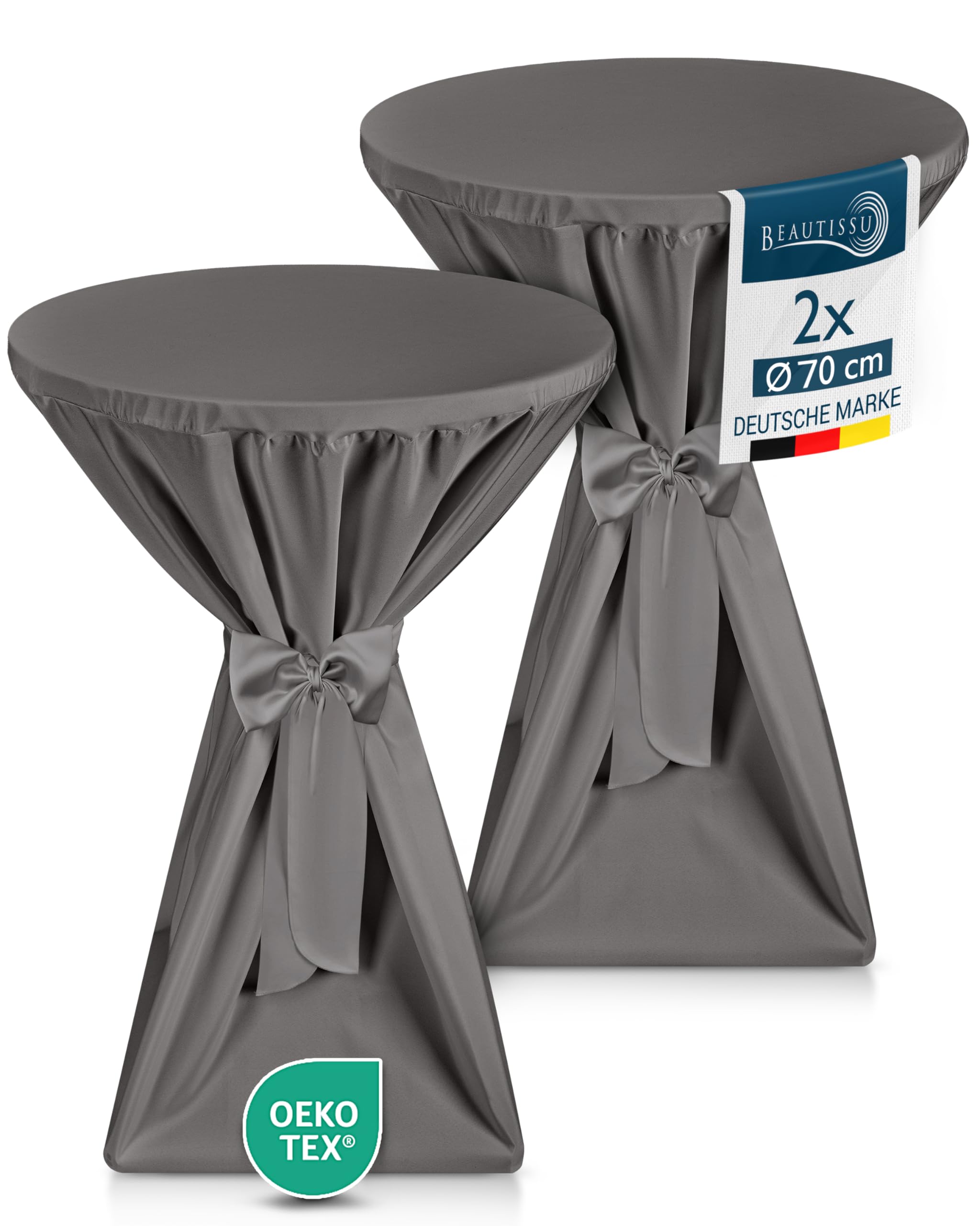Beautissu Premium Stehtischhusse