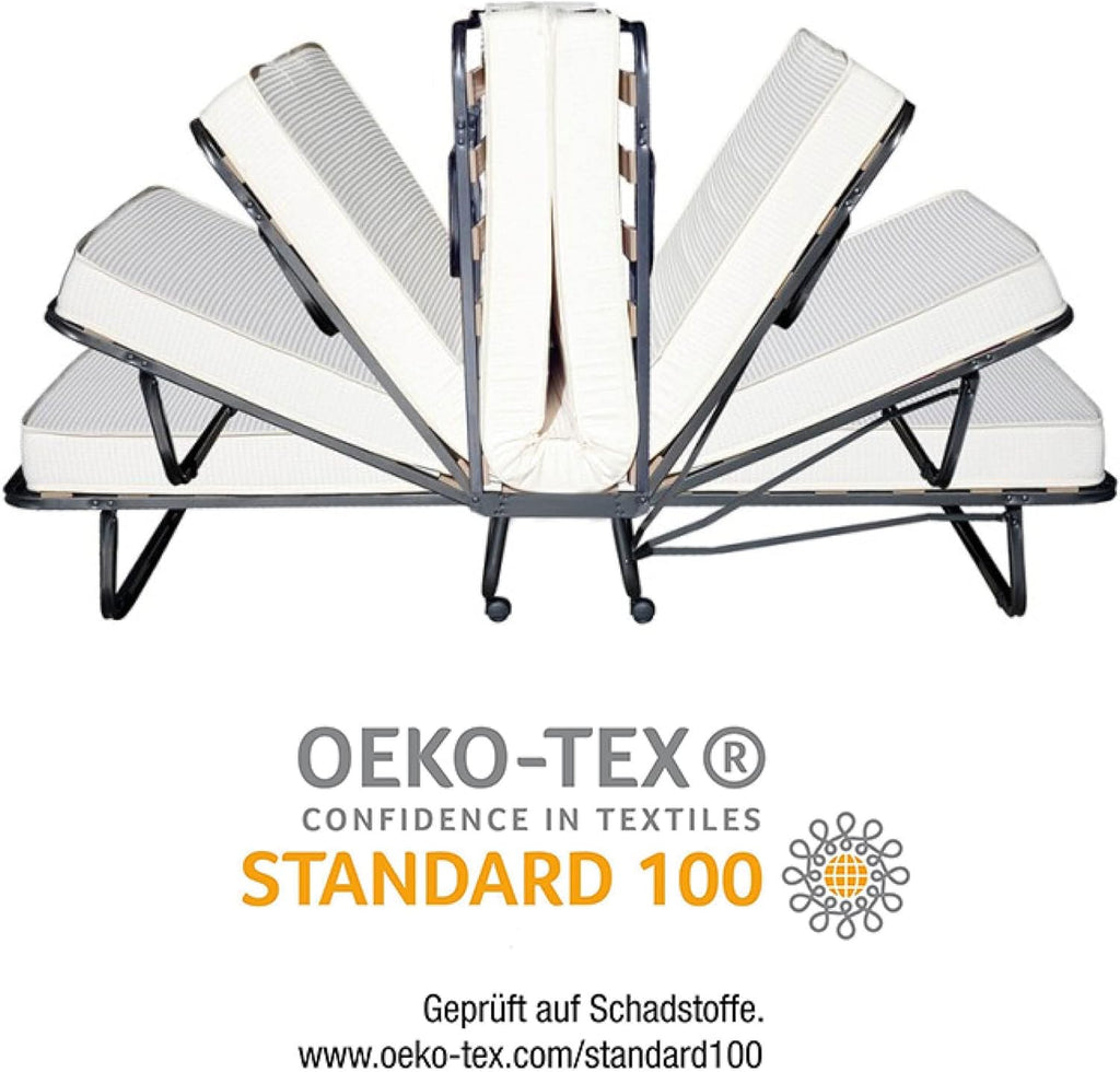 Beautissu Gästebett klappbar 80x200 cm Venetia