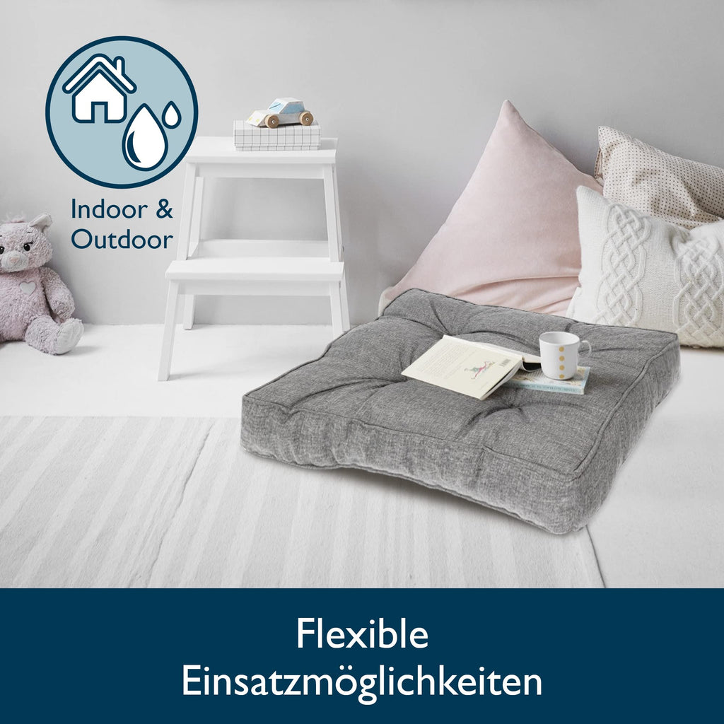 Beautissu Outdoor Loungekissen 60x60cm BeauFlair