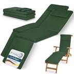 Beautissu Luxus Deckchair Auflage Sonnenliege 175x45x5cm LoftLux DC