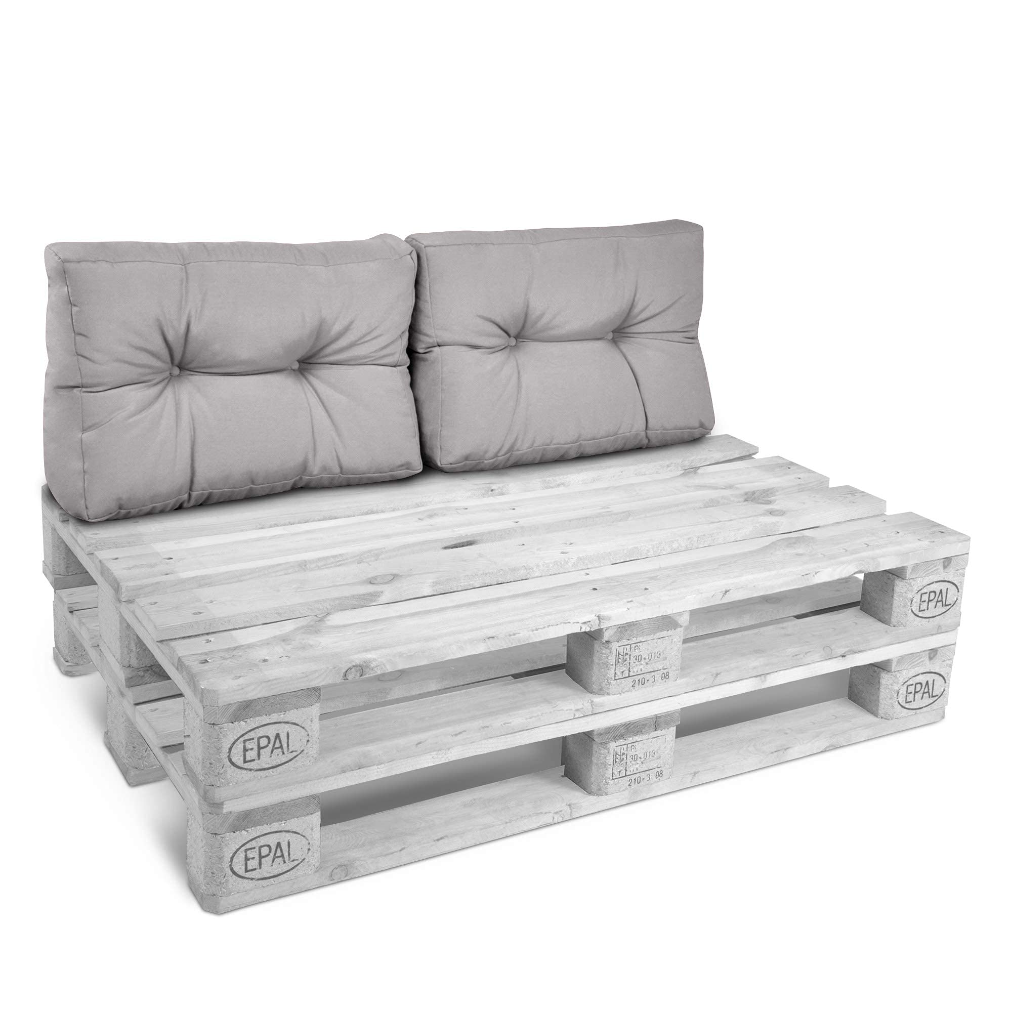 Beautissu Set Palettenkissen Outdoor Style