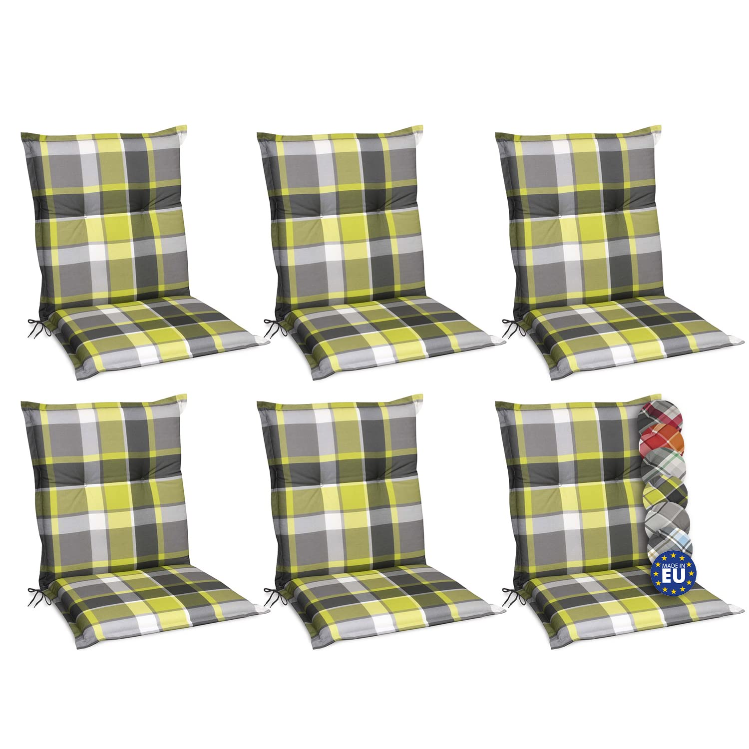 Beautissu Sunny RK Niedriglehner Auflagen Set
