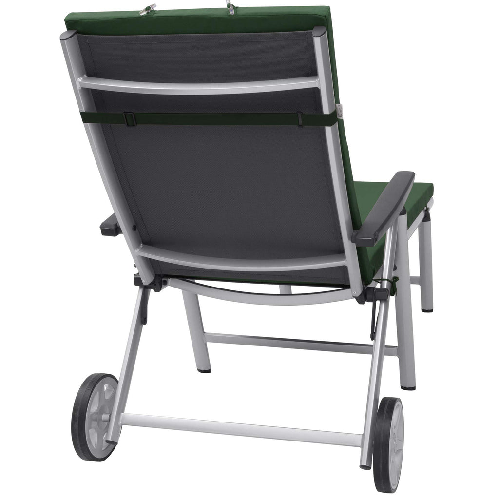 Beautissu Gartenliege Auflage Sonnenliege 200x60x5 cm Loft RL