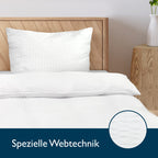 Beautissu Seersucker Bettwäsche Meline
