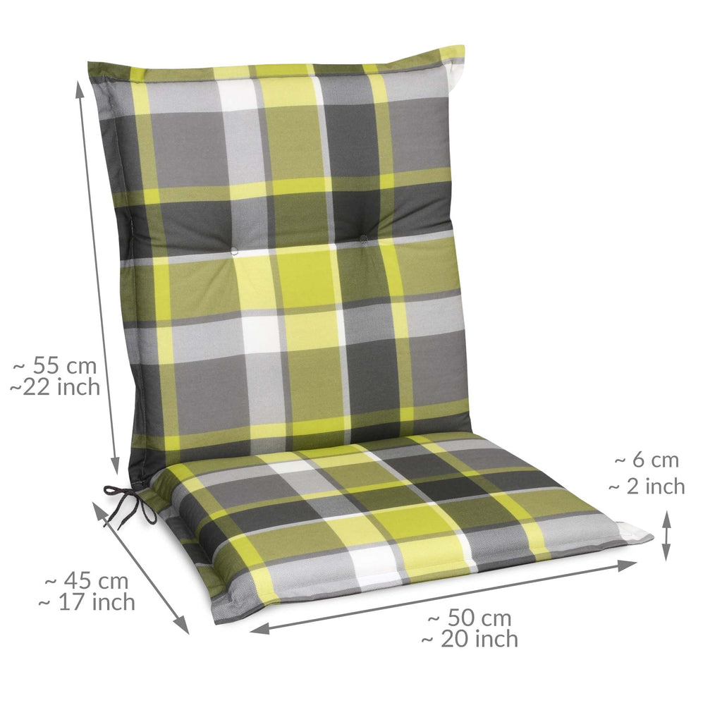 Beautissu Sunny RK Niedriglehner Auflagen Set