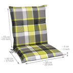 Beautissu Sunny RK Niedriglehner Auflagen Set