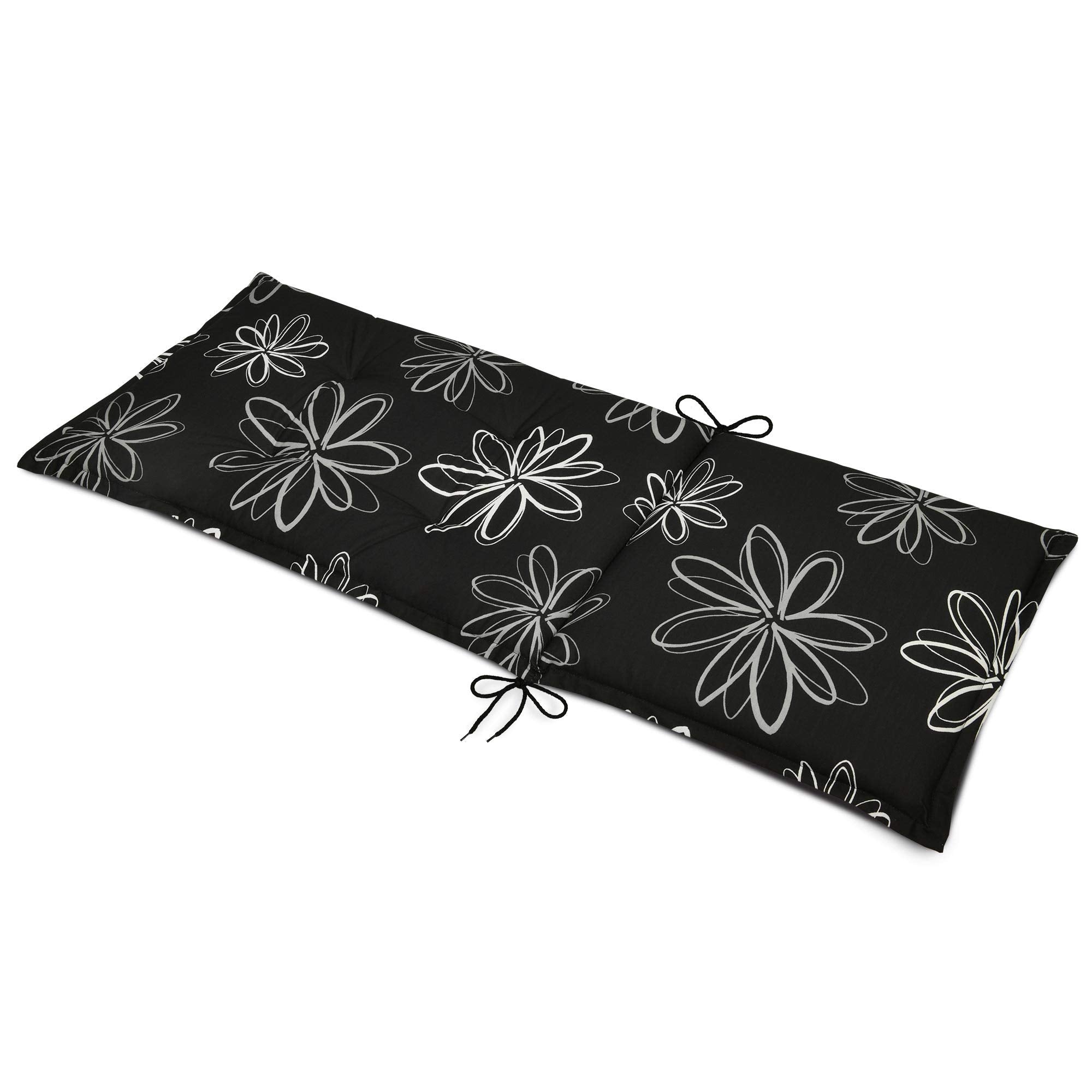 Beautissu 6er Set Hochlehner Auflage für Gartenstuhl 120x50 cm Flores