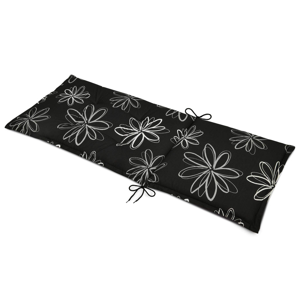 Beautissu 6er Set Hochlehner Auflage für Gartenstuhl 120x50 cm Flores