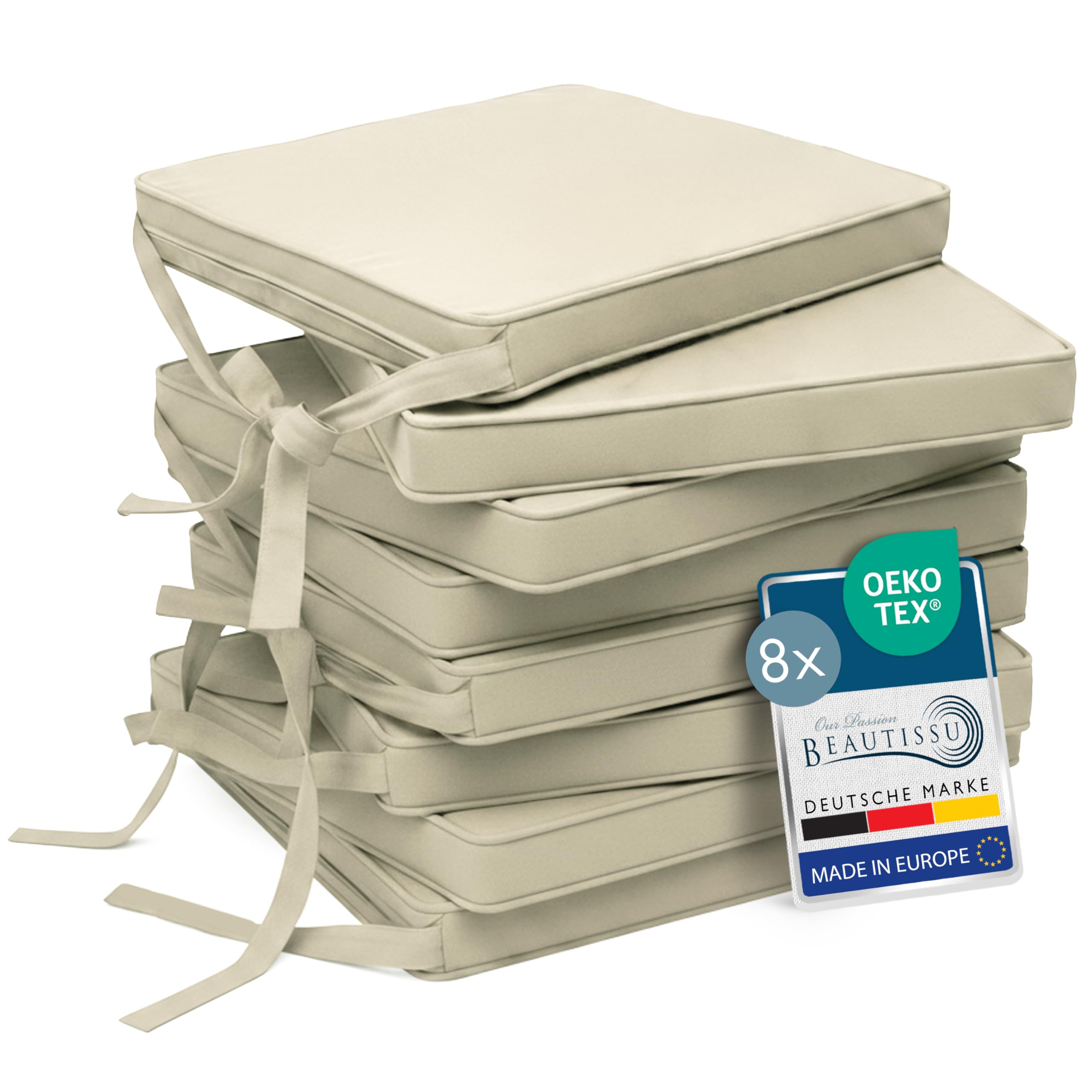 Beautissu Loft SK Stuhlkissen 45x40 cm