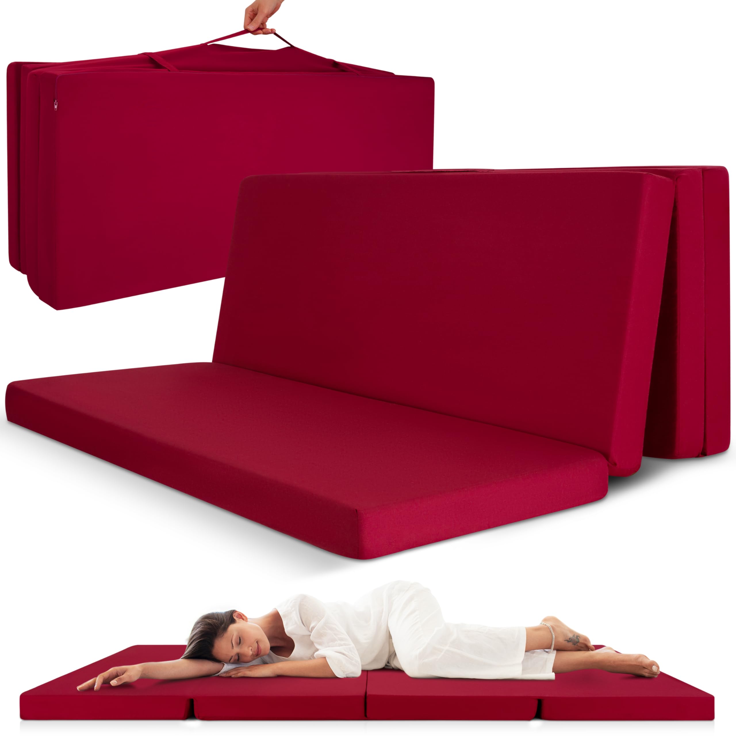 Beautissu Faltbare Matratze Campix