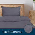 Beautissu Seersucker Bettwäsche Meline