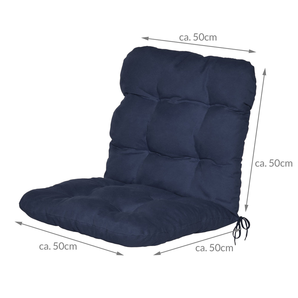 Beautissu Niedriglehner Auflagen Set Flair NL 100x50x8cm