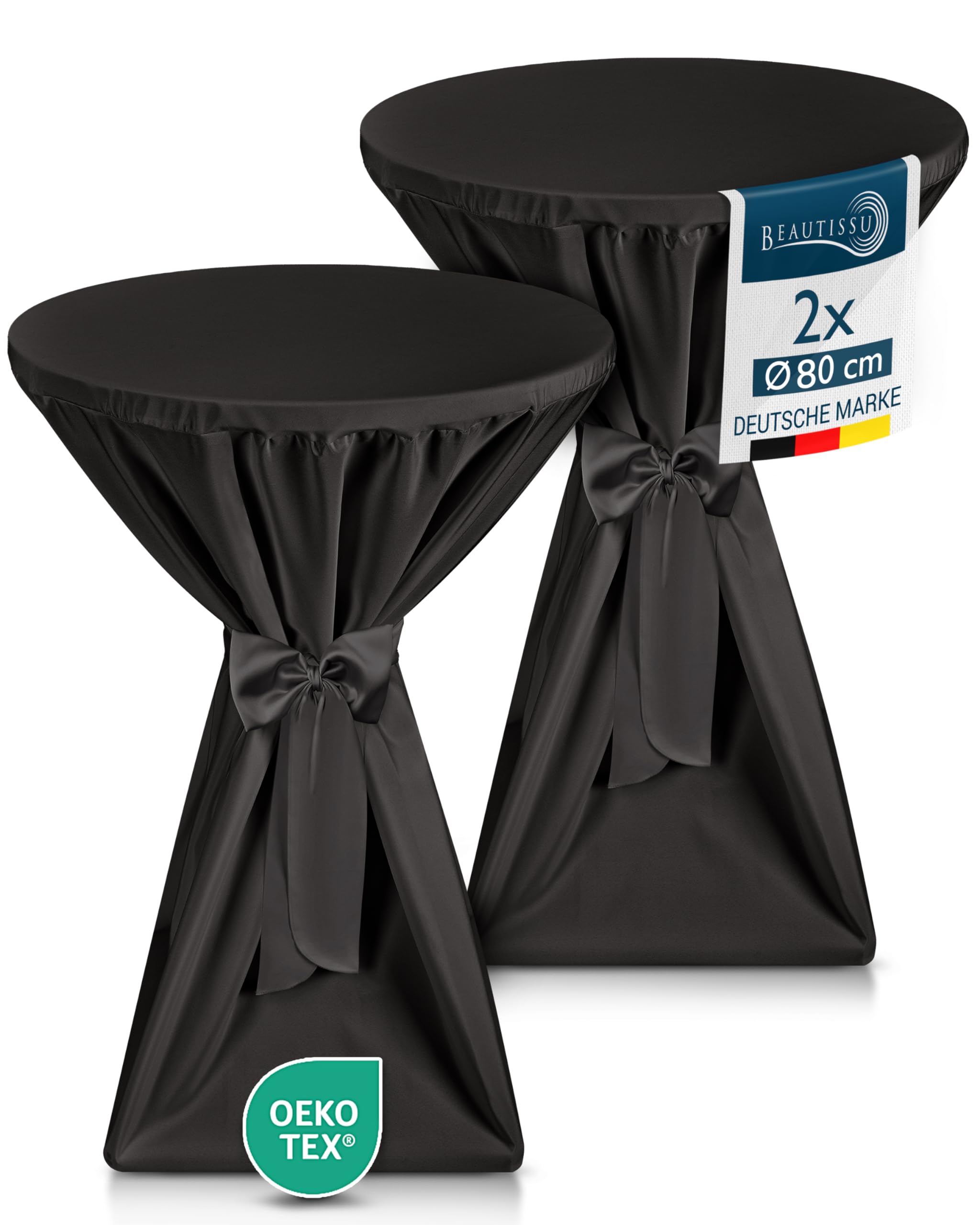 Beautissu Premium Stehtischhusse