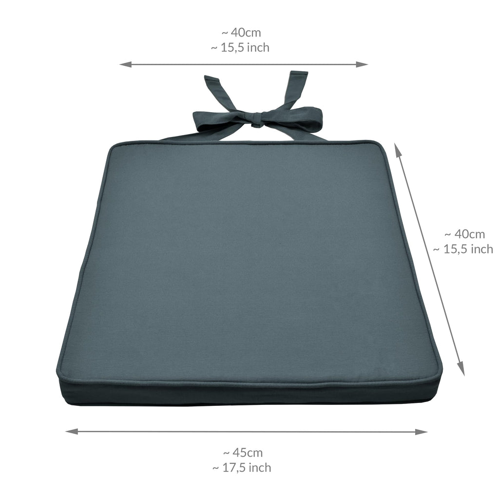 Beautissu Loft SK Stuhlkissen 45x40 cm