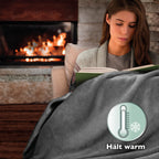 Beautissu Sherpa Decke Alina