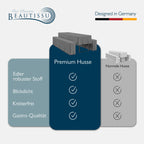 Beautissu Premium Biertischhussen Set – in div. Farben & Größen – Premium M