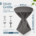Beautissu Premium Stehtischhusse