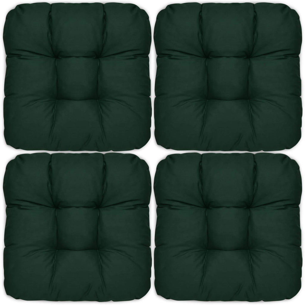 Beautissu 4er Set Sitzkissen 40x40 cm Lisa