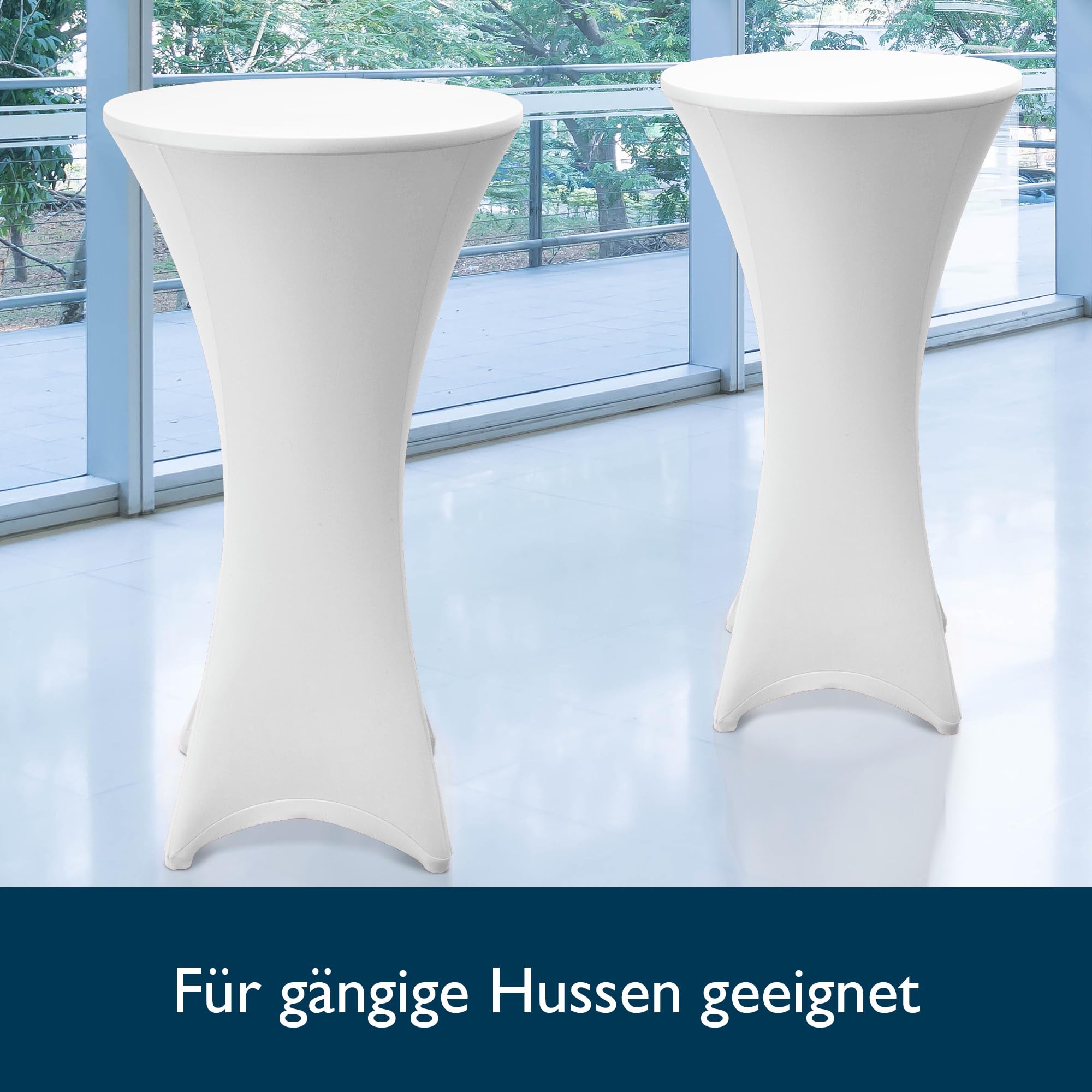 Beautissu Stehtisch klappbar Bellini