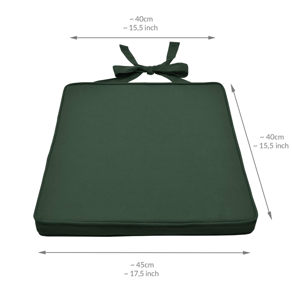 Beautissu Loft SK Stuhlkissen 45x40 cm