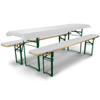 Set mit drei Bezügen für Tisch und Bänke