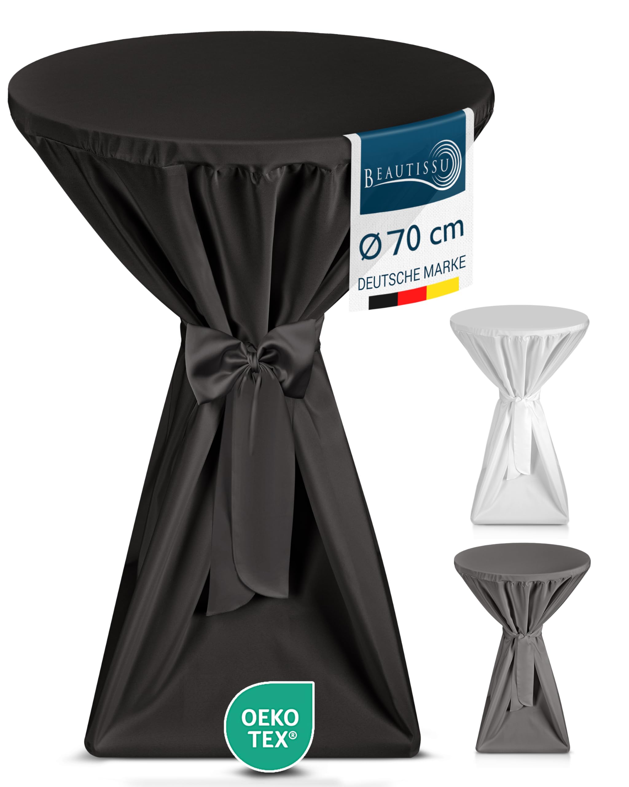 Beautissu Premium Stehtischhusse