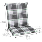 Beautissu Sunny RK Niedriglehner Auflagen Set