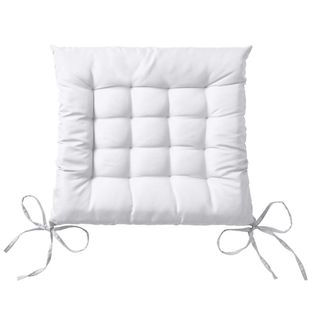 Beautissu 4er Set Stuhlkissen 40x40 cm Lea