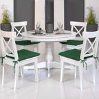 Beautissu 4er Set Stuhlkissen 40x40 cm Lea