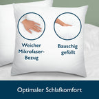 Beautissu 2er Kopfkissen Set BeautNuit UK