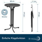 Beautissu Stehtisch klappbar Bellini