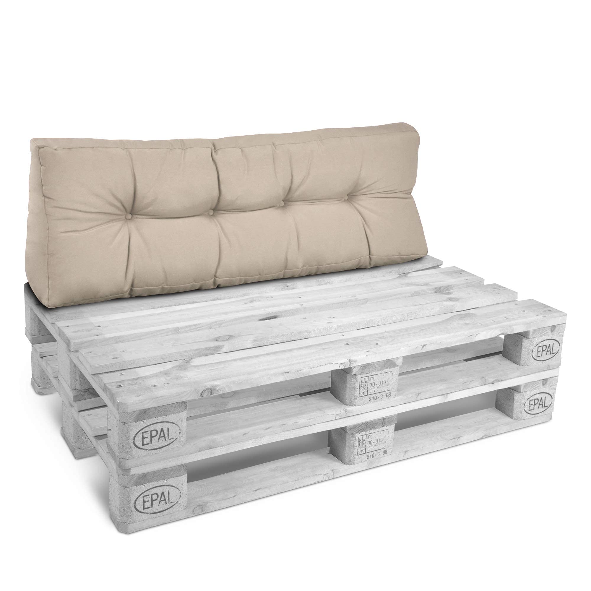 Beautissu Set Palettenkissen Outdoor Style