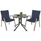 Beautissu Niedriglehner Auflage Gartenstuhl 100x50x6 cm Loft NL