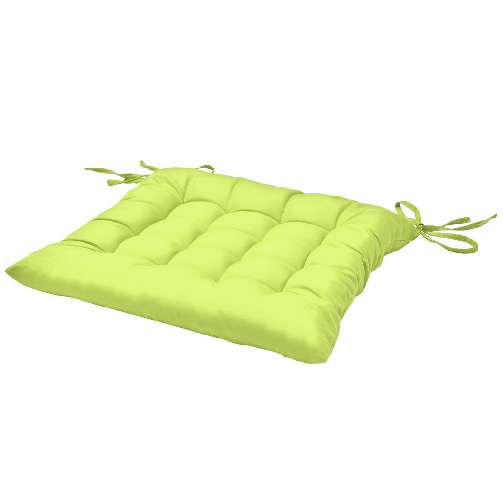 Beautissu 4er Set Stuhlkissen 40x40 cm Lea