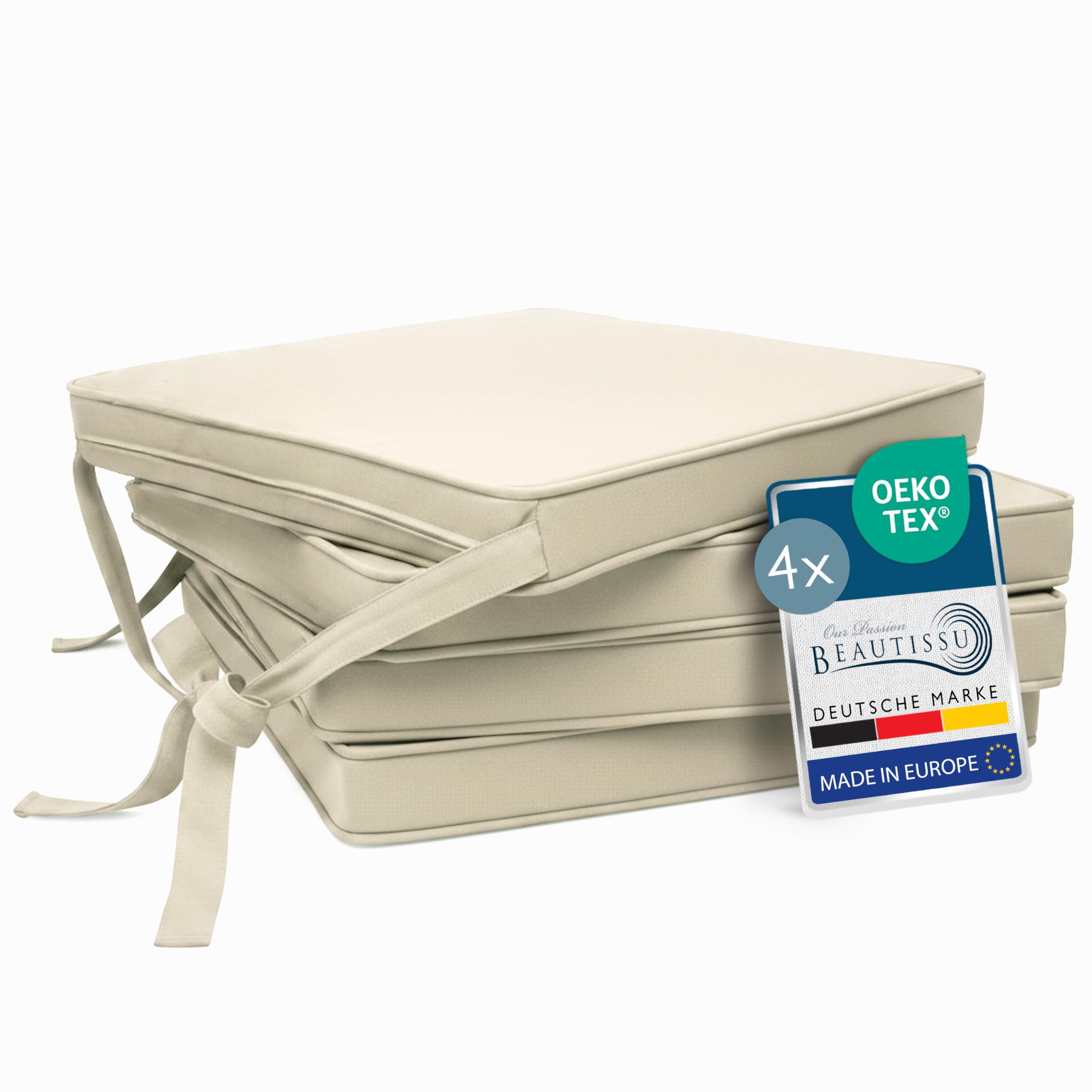 Beautissu Loft SK Stuhlkissen 45x40 cm