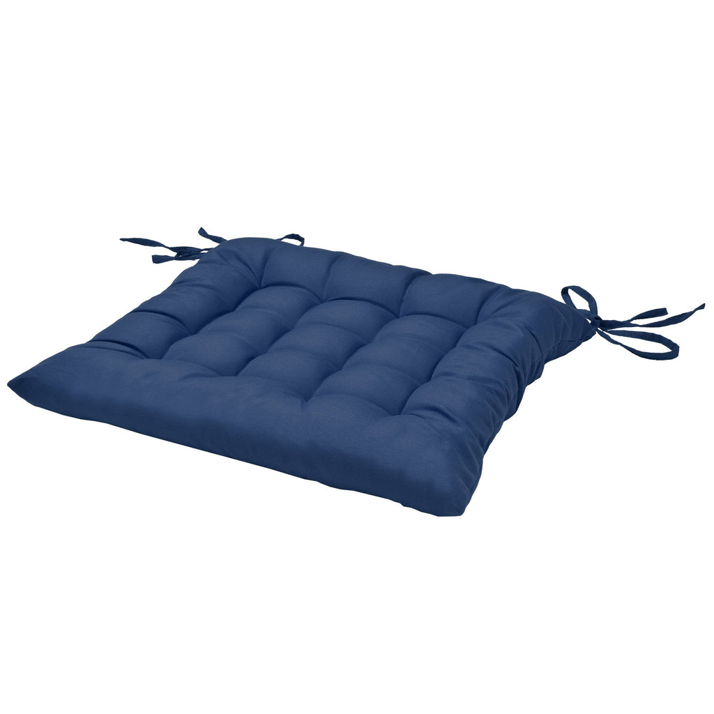 Beautissu 4er Set Stuhlkissen 40x40 cm Lea