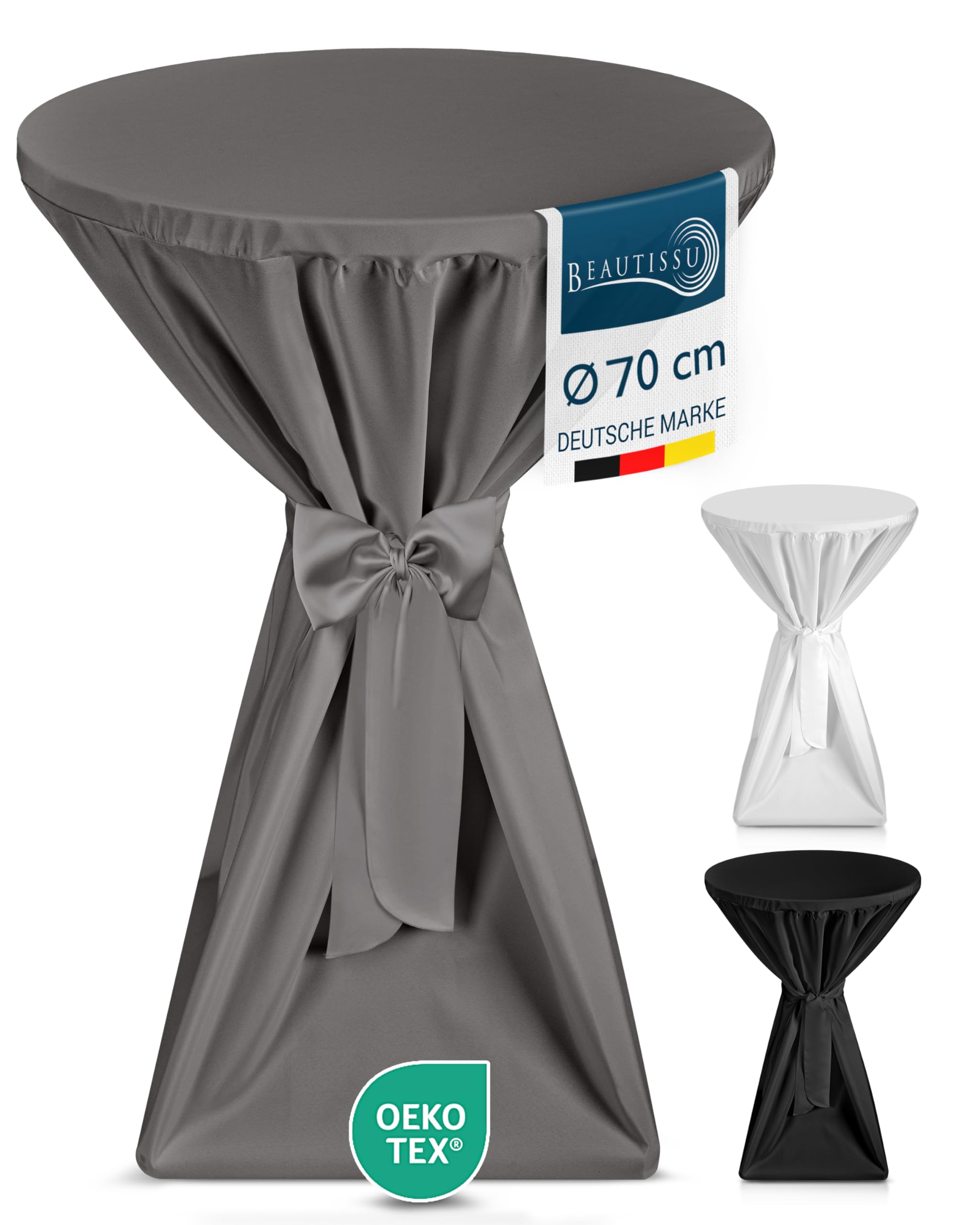 Beautissu Premium Stehtischhusse