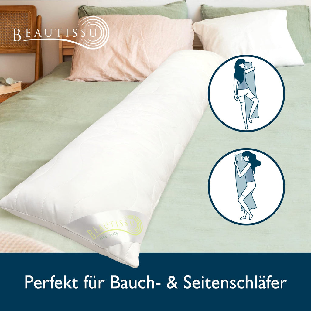 Beautissu Hochwertiges Seitenschläferkissen BeauNuit SK