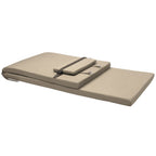 Beautissu Gartenliege Auflage Sonnenliege 200x60x5 cm Loft RL