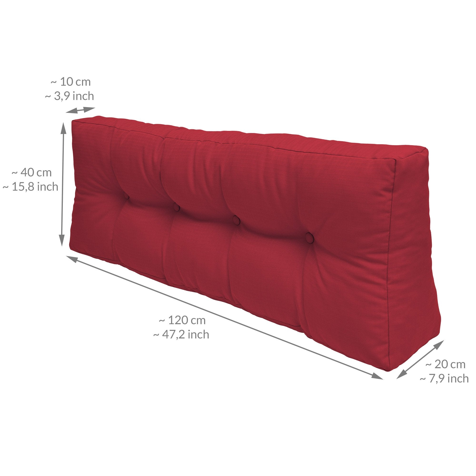 Beautissu Palettenkissen Outdoor Elements