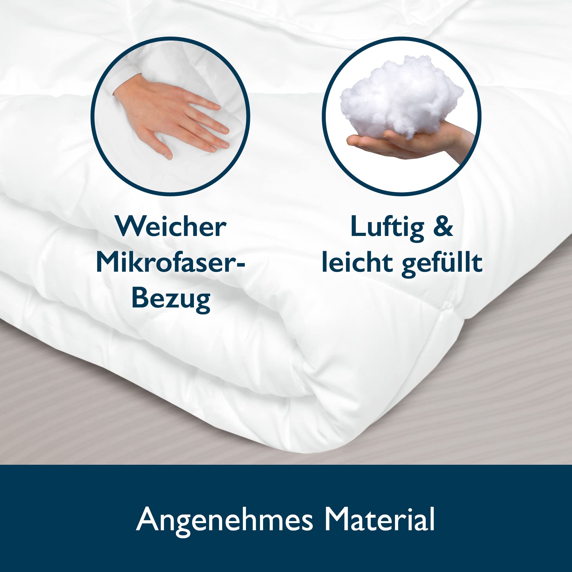 Beautissu Allergiker Bettdecke BeauNuit MD