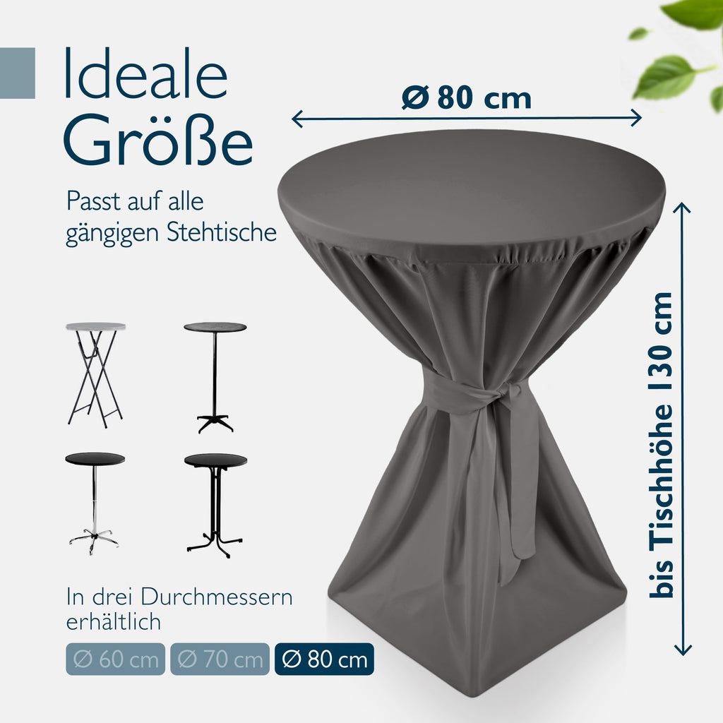 Beautissu Premium Stehtischhusse