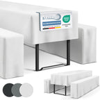 Beautissu Premium Biertischhussen Set – in div. Farben & Größen – Premium M
