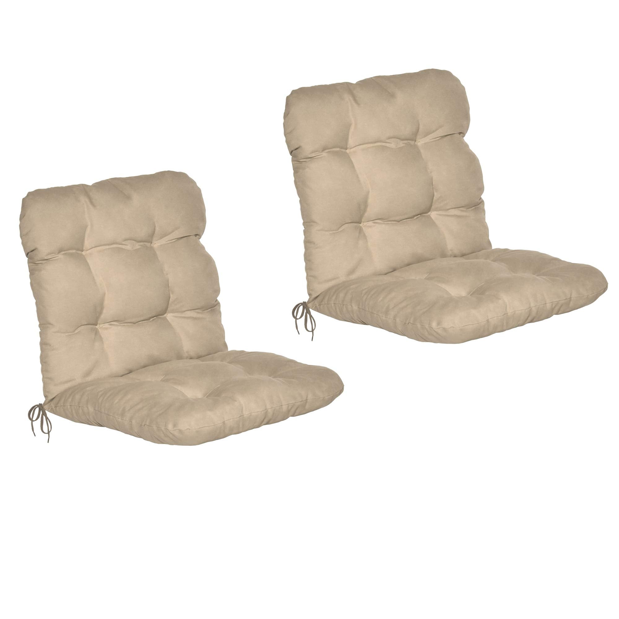 Beautissu Niedriglehner Auflagen Set Flair NL 100x50x8cm