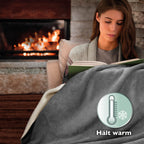 Beautissu Sherpa Decke Alina