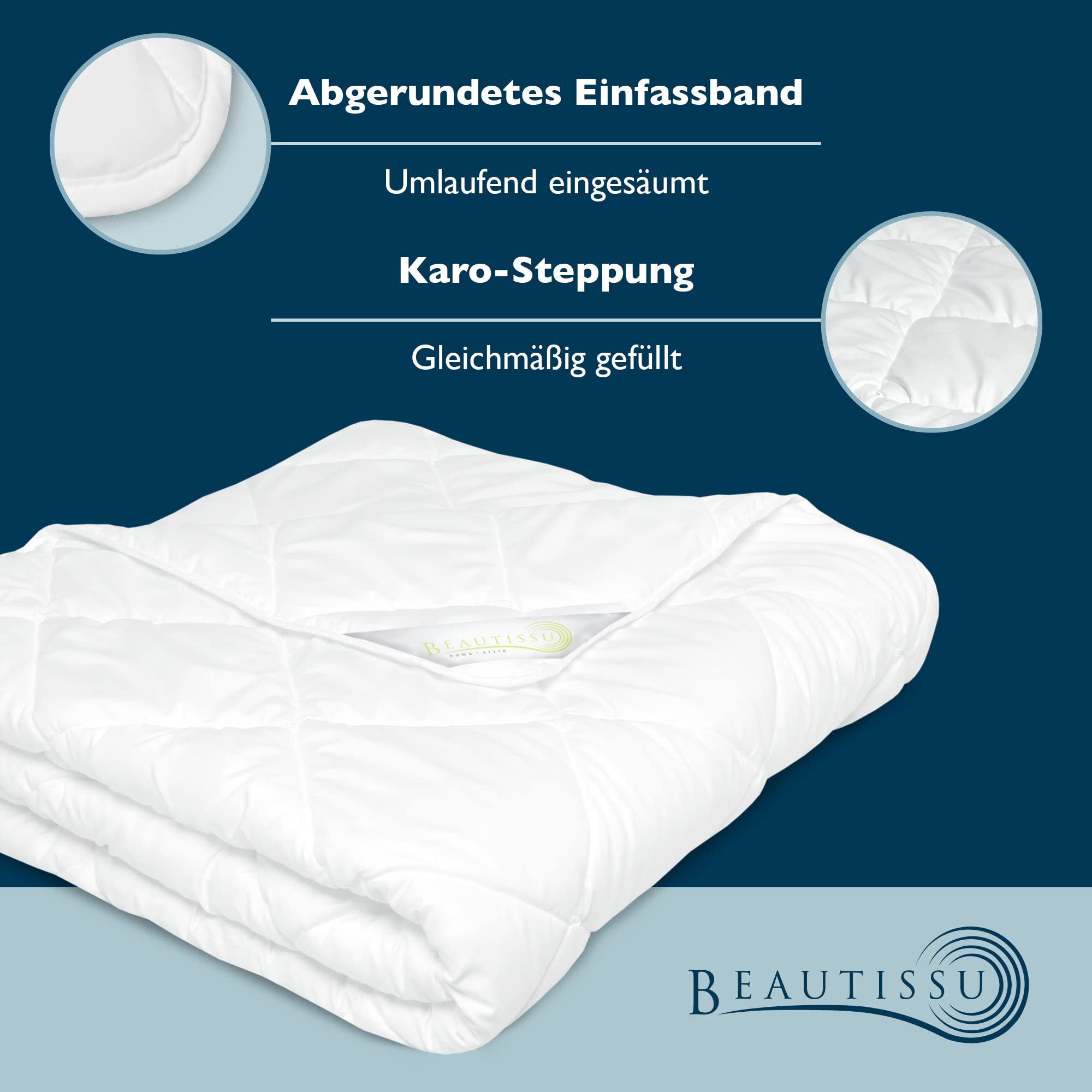 Beautissu Allergiker Bettdecke BeauNuit MD