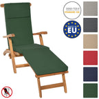 Beautissu Luxus Deckchair Auflage Sonnenliege 175x45x5cm LoftLux DC