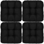 Beautissu 4er Set Sitzkissen 40x40 cm Lisa