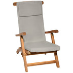 Beautissu Luxus Deckchair Auflage Sonnenliege 175x45x5cm LoftLux DC