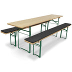 Set mit drei Bezügen für Tisch und Bänke